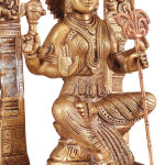 Goddess Rajarajeshwari Lalita Devi Brass Idol | 10" Sacred Art | 2.67kg Divine Masterpiece | Supreme Mother Grace | Jaipurio